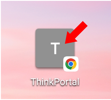 Think Markets FX サブスク登録 やり方 画像1 Think Portal（ブラウザ）を開く。